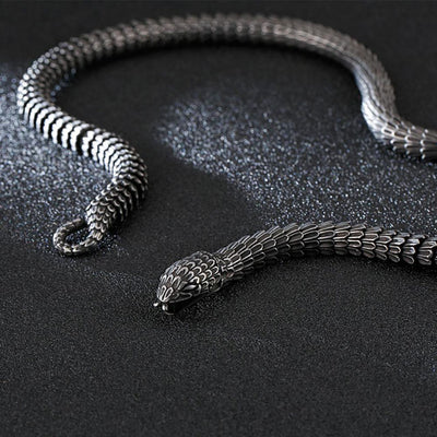 Collier Maille Serpent Homme | Viking Héritage