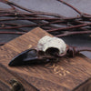 Collier Crâne de Corbeau | Viking Héritage