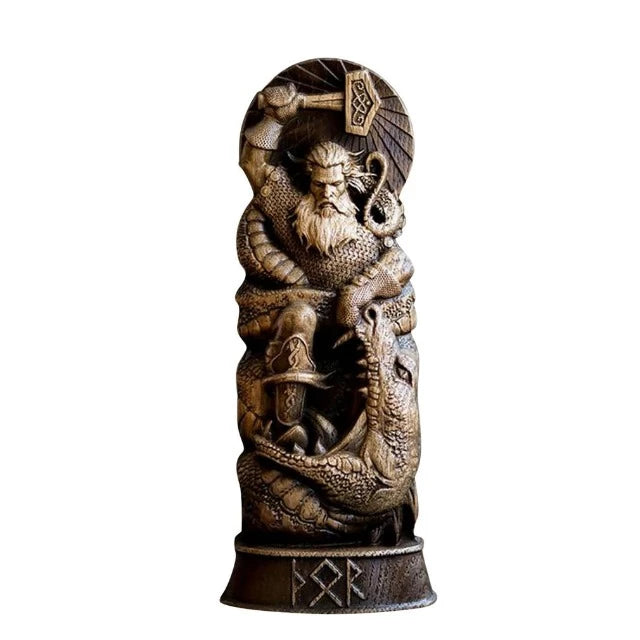 Statue Viking - Dieu Thor | Viking Héritage